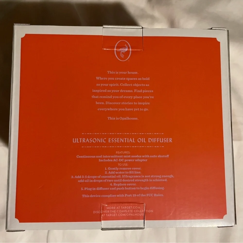 Opalhouse Gold Ultrasonic Oil Diffuser
